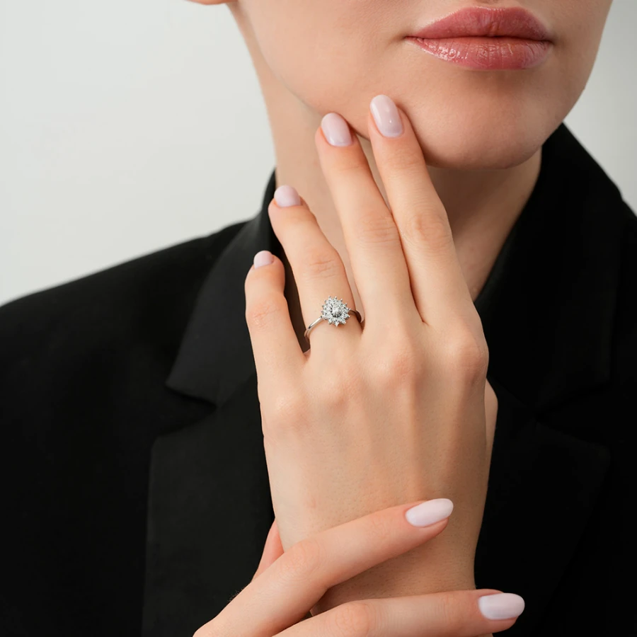 0.09 ct. Diamant Trend Ring