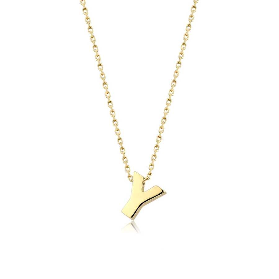 Gold Letter Necklace