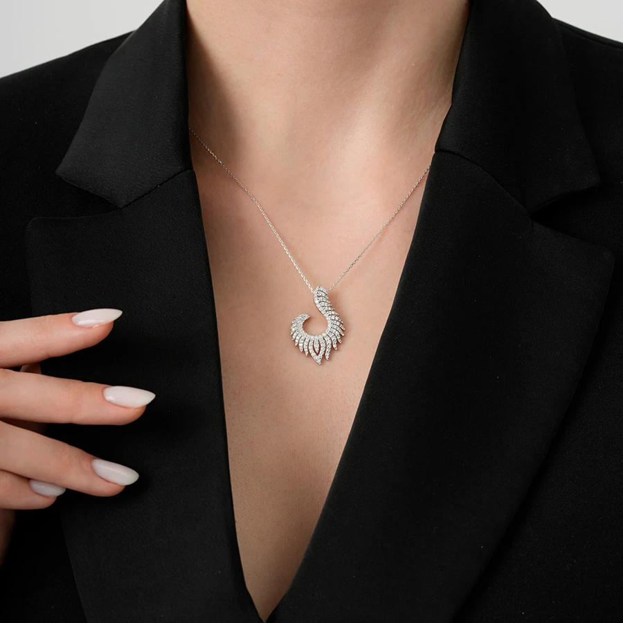 0.79 ct. Diamant Trend Halskette