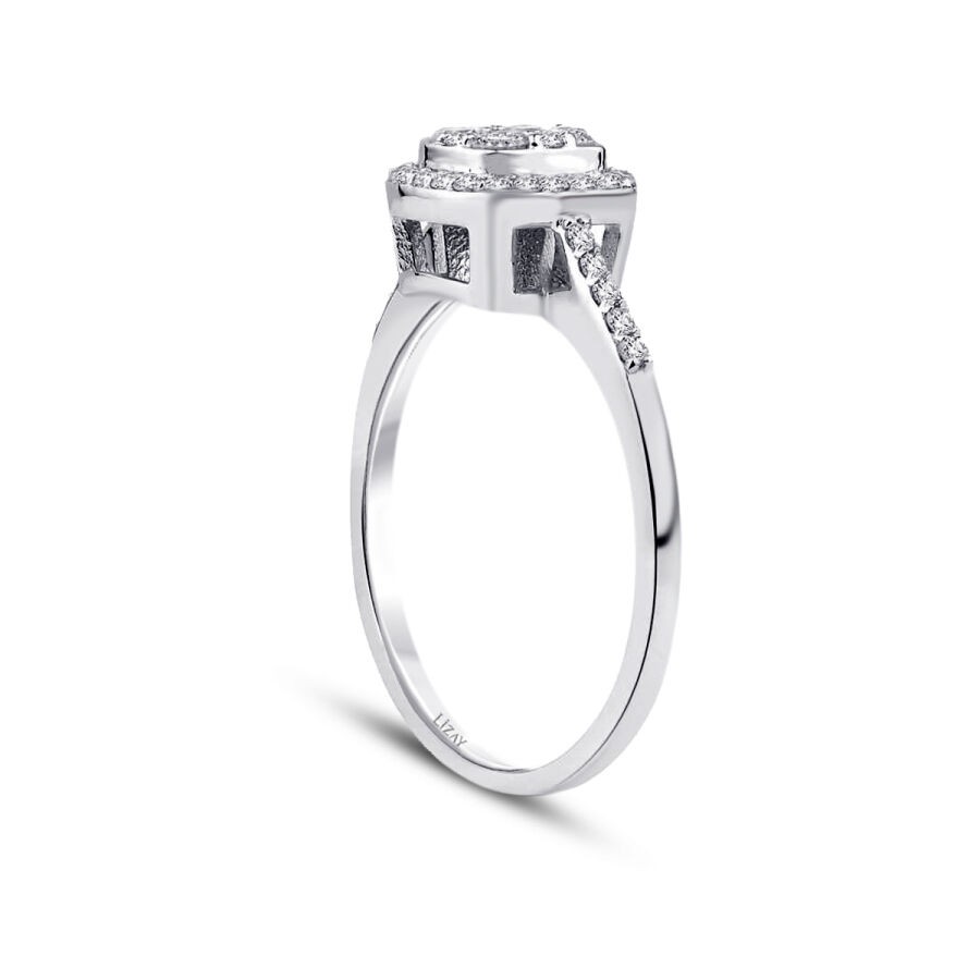 0,21 Karat Diamant Baguette Armband