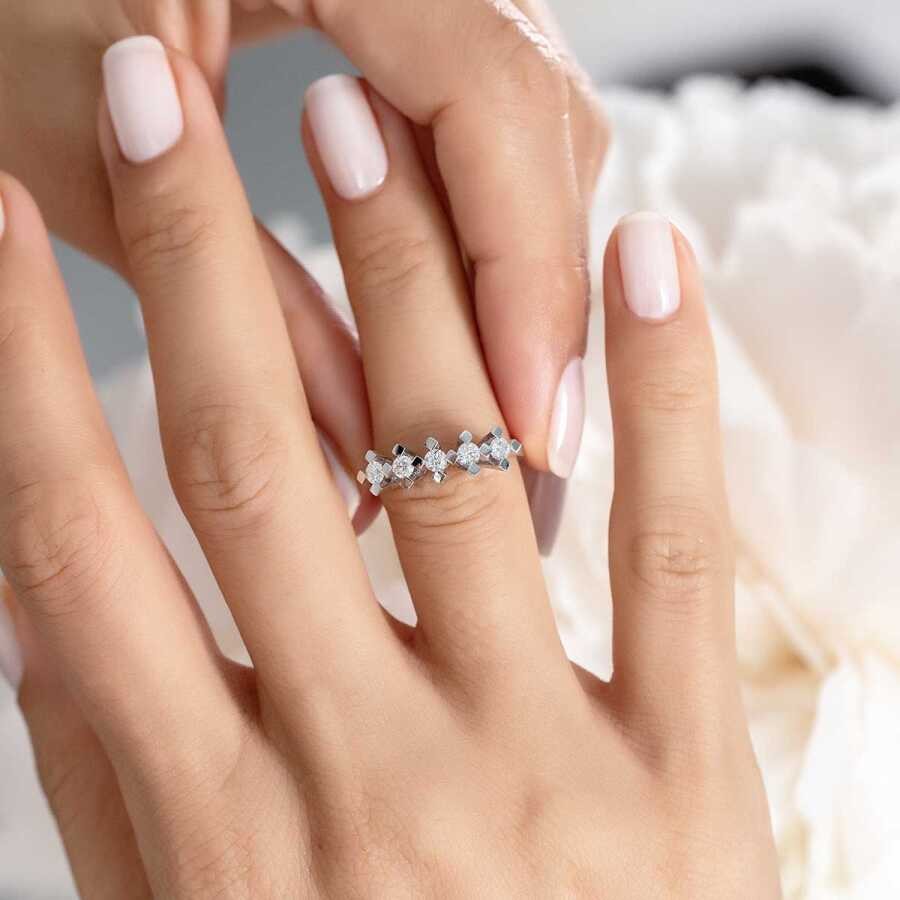 0.40 Carat Diamond Five-Stone Ring