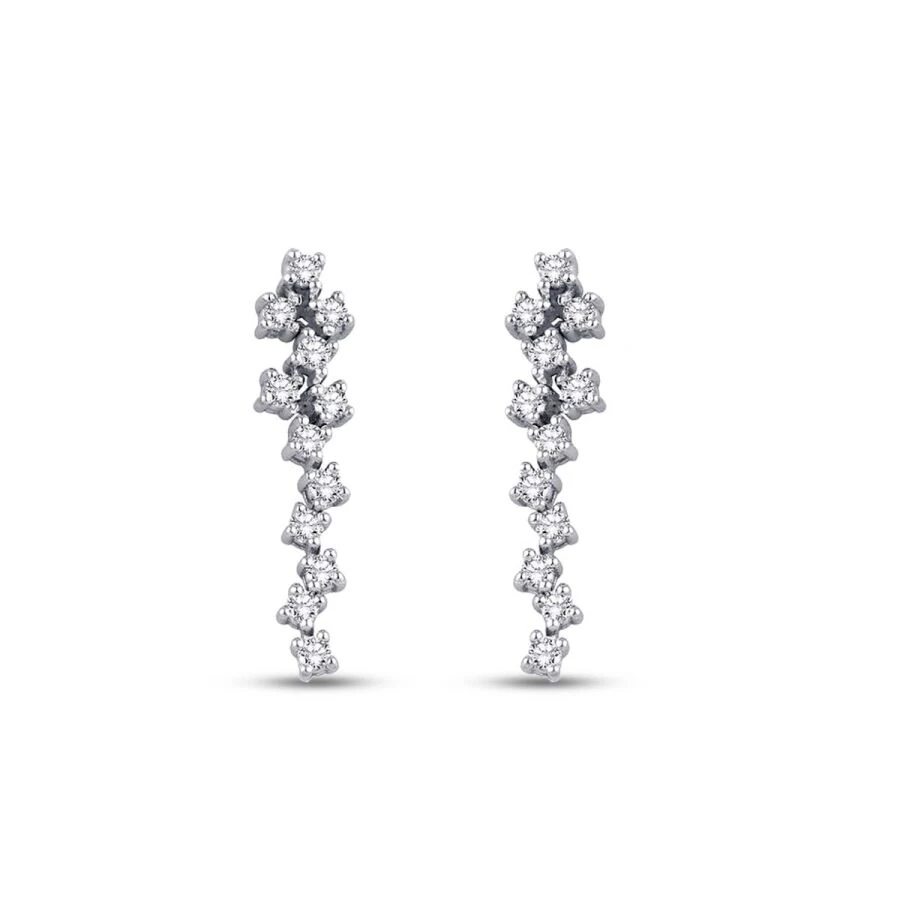 0.74 Carat Diamond Trend Earrings