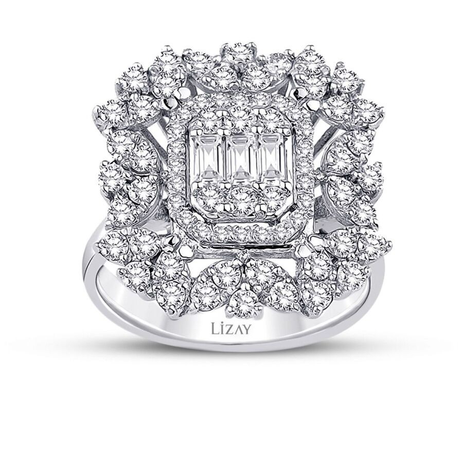 0.40 Carat Diamond Baguette Ring
