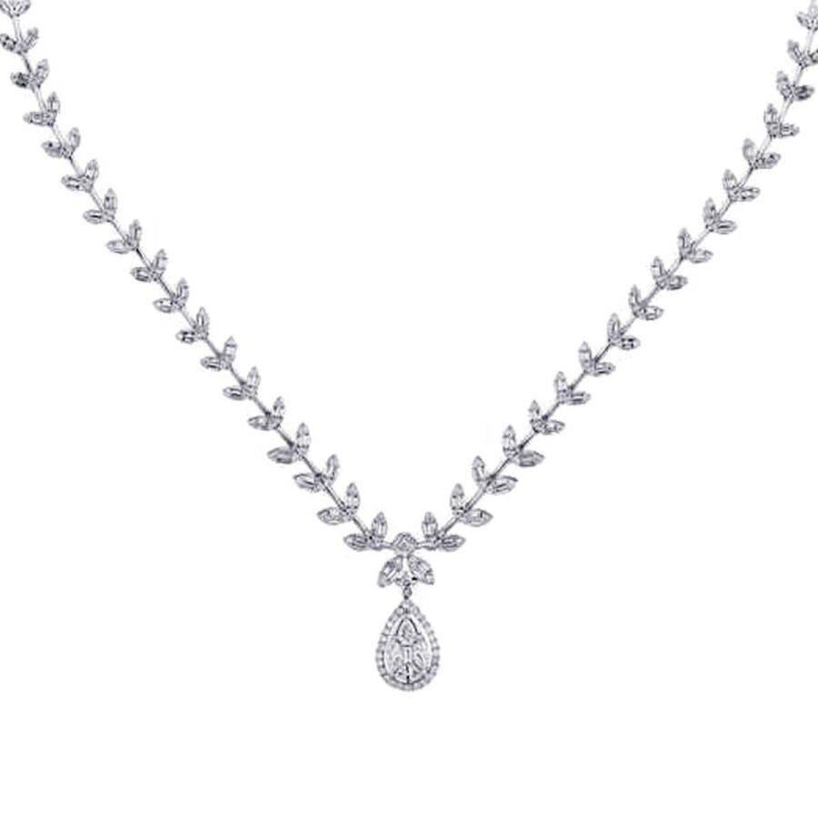 2.92 Carat Diamond Necklace