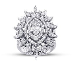 1.48 Carat Diamond Baguette Ring