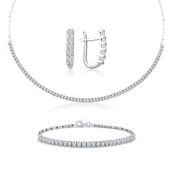 Gold Tennis Set