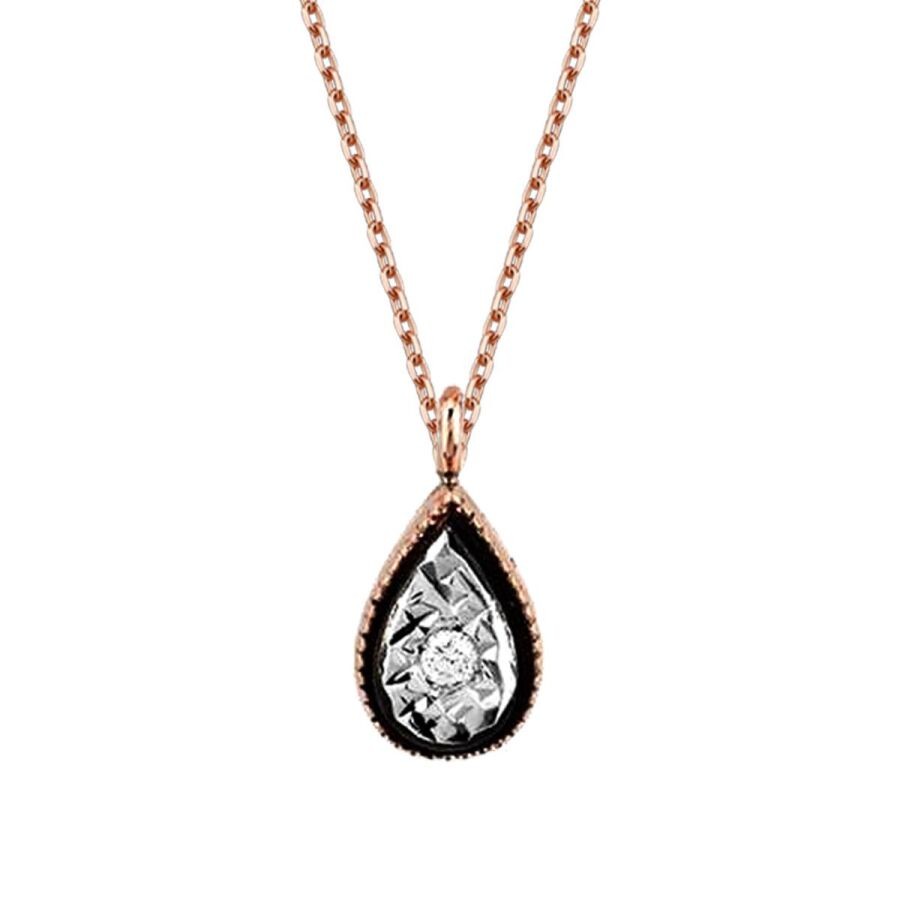 0.02 Carat Diamond Pear Bracelet