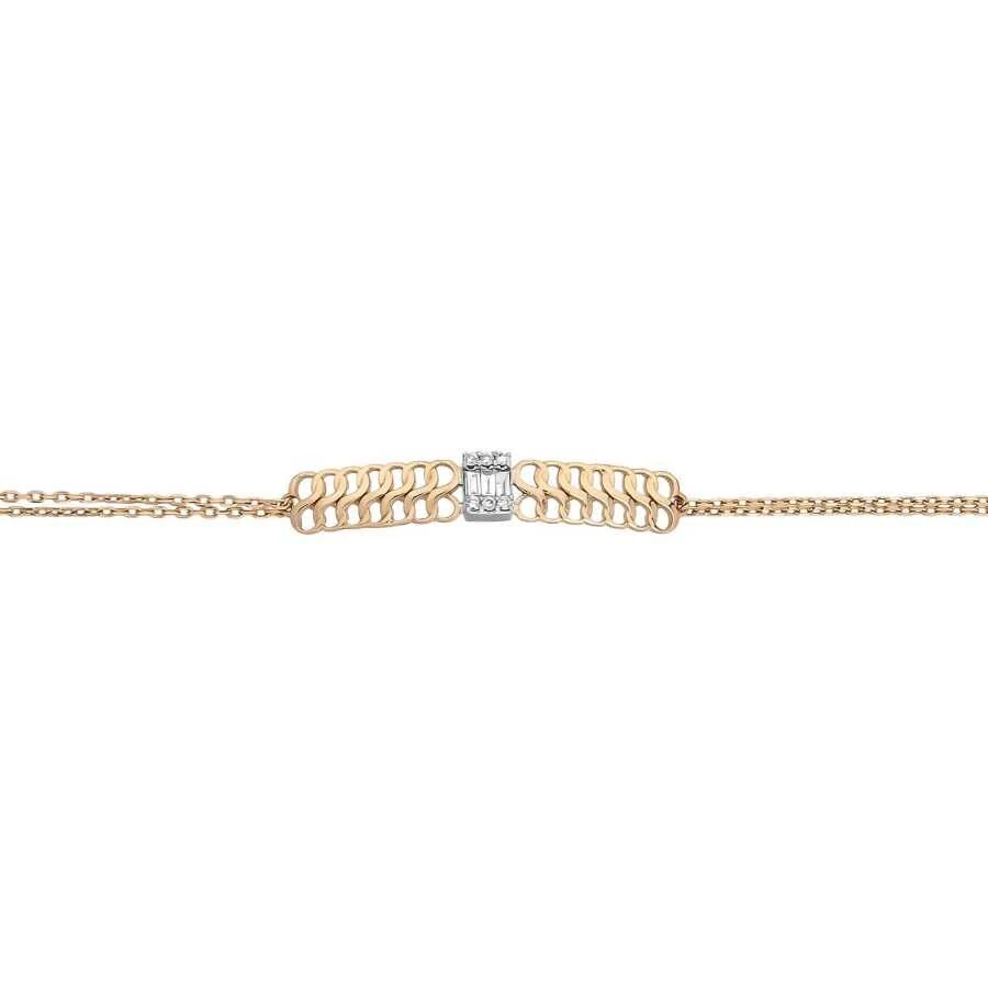 0.32 Carat Diamond Baguette Bracelet