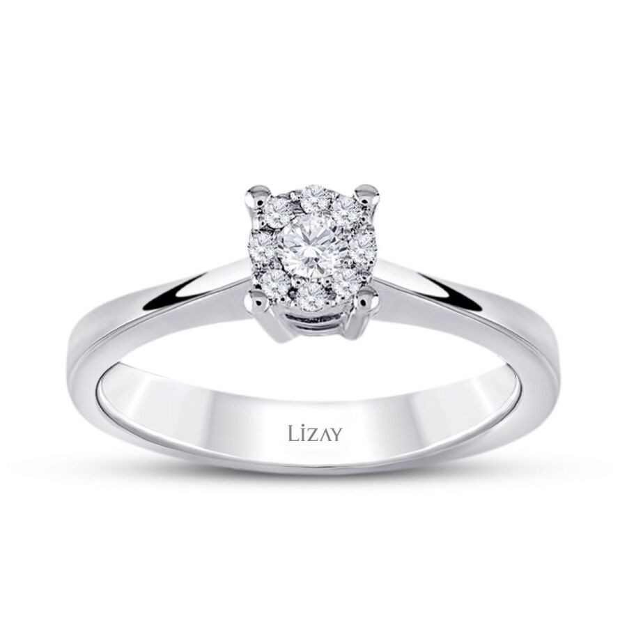 0,10 Karat Diamant Trend Ring