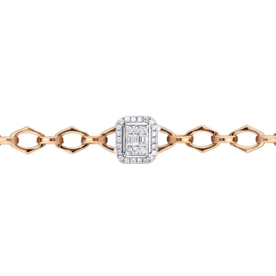 0.20 Carat Diamond Baguette Bracelet