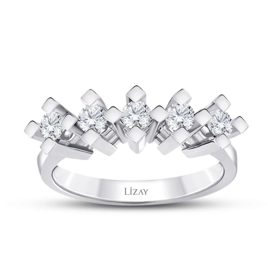 0.80 Carat Diamond Five-Stone Ring