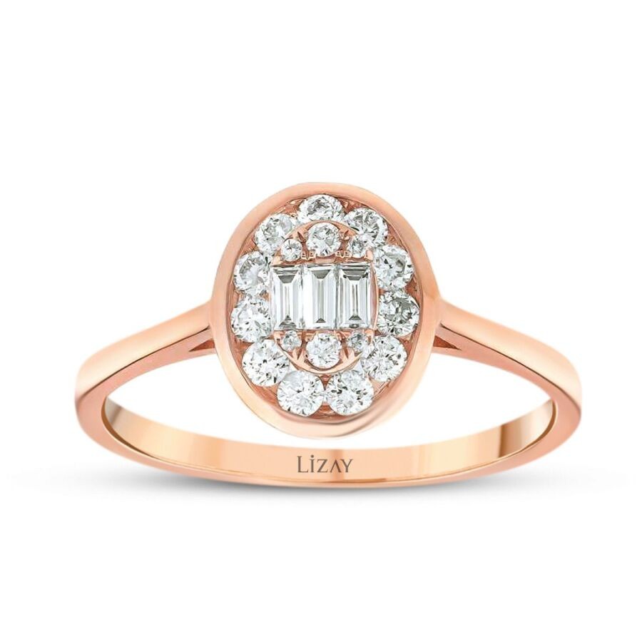 0.36 Carat Diamond Baguette Ring