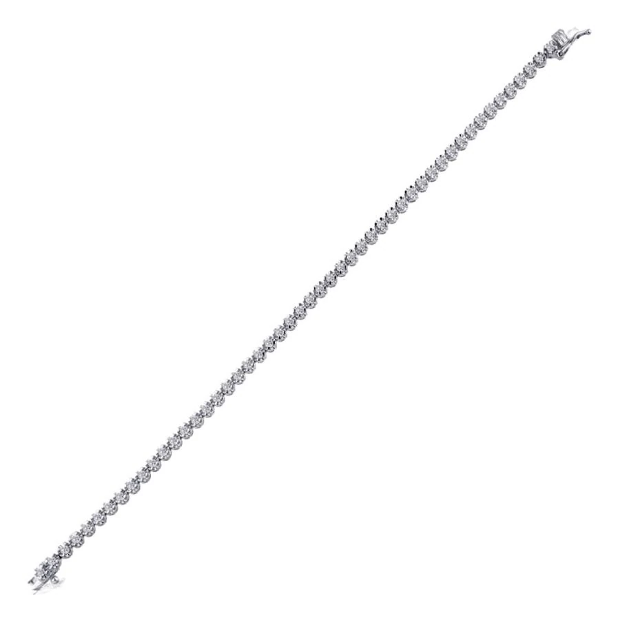 3.66 Carat Diamond Tennis Bracelet