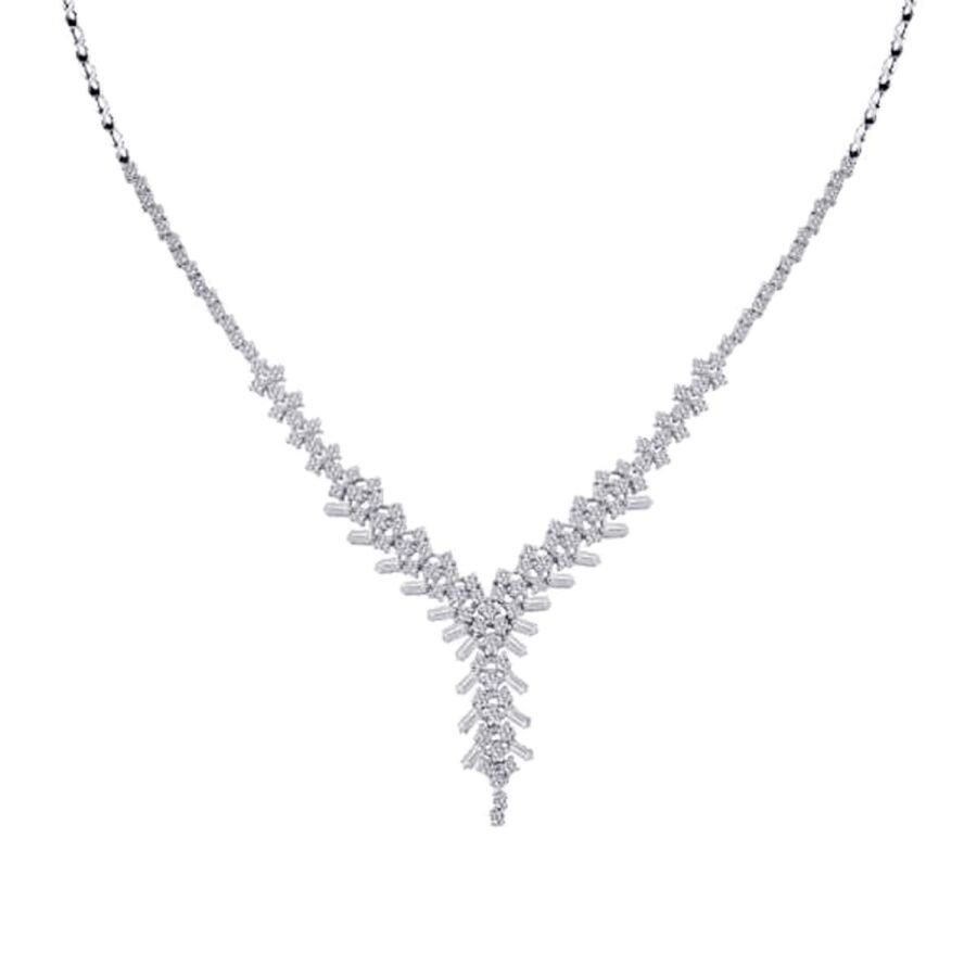 2,58 Karat Diamant Halskette