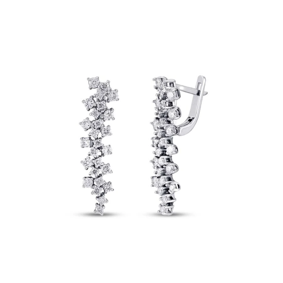 1.21 Carat Diamond Trend Earrings