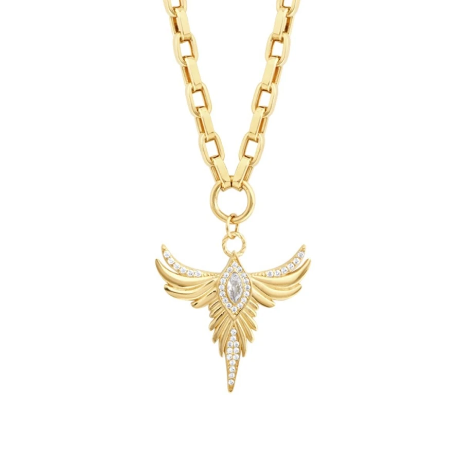 Gold Phoenix Necklace