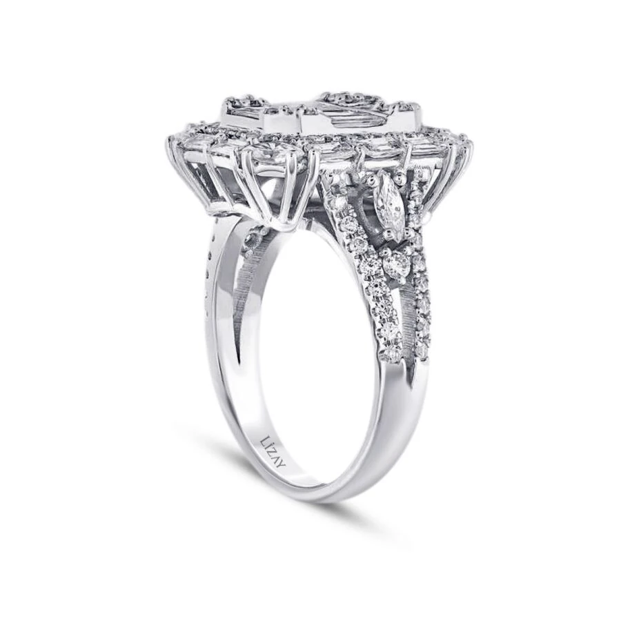 1.59 ct. Diamant Baguette Ring