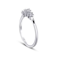 0.23 Carat Diamond Minimal Baguette Ring