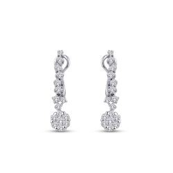 0.90 Carat Diamond Trend Earrings
