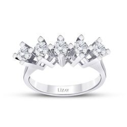 0.90 Carat Diamond Five-Stone Ring