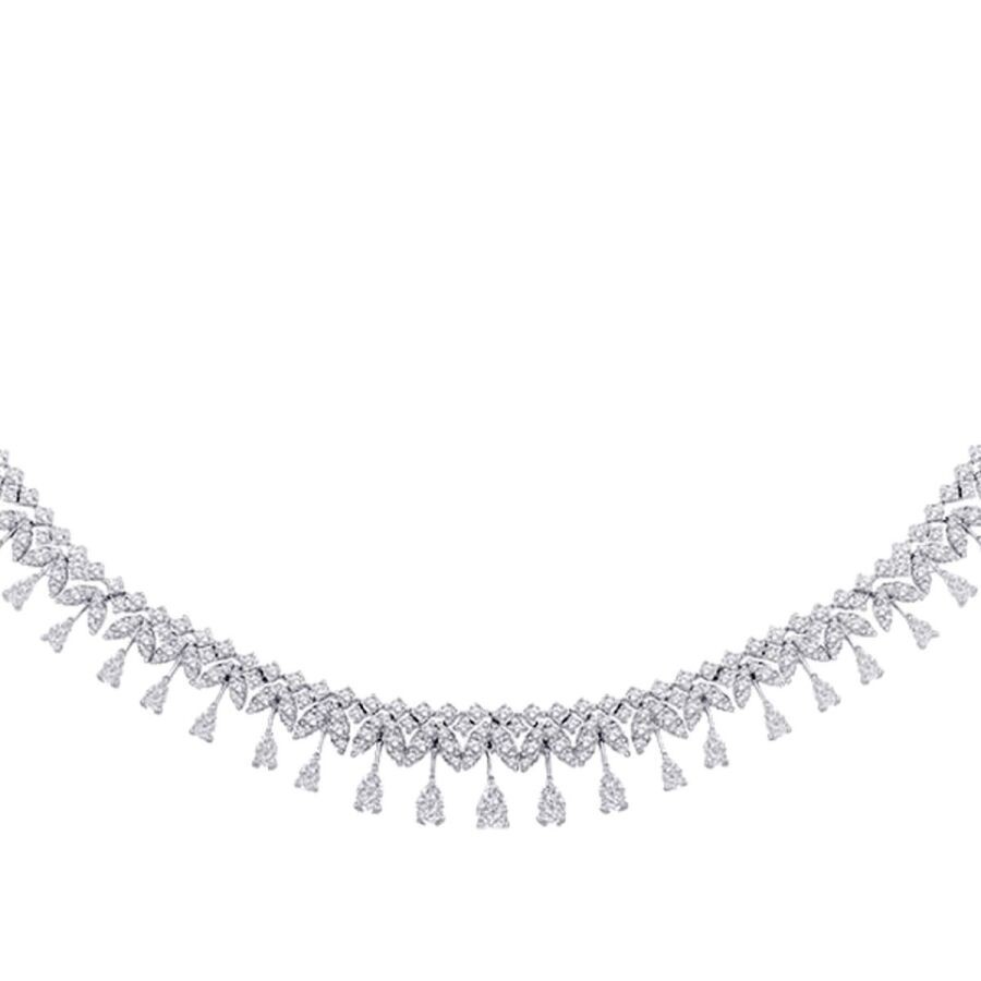 9.33 Carat Diamond Necklace