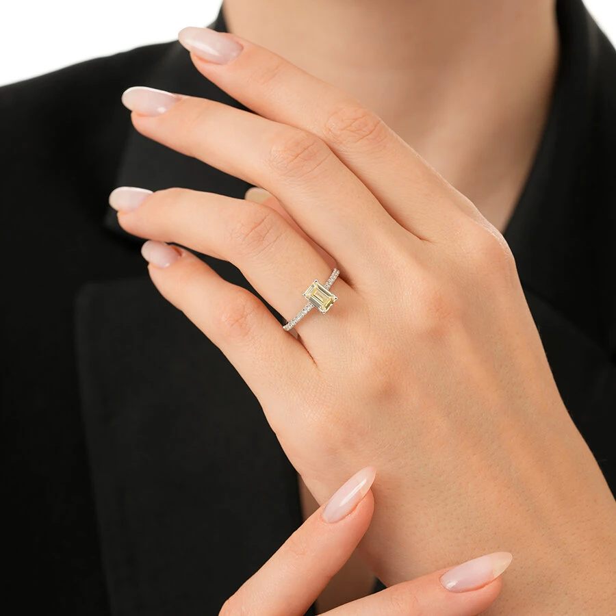 1.76 Carat Diamond Fancy Ring