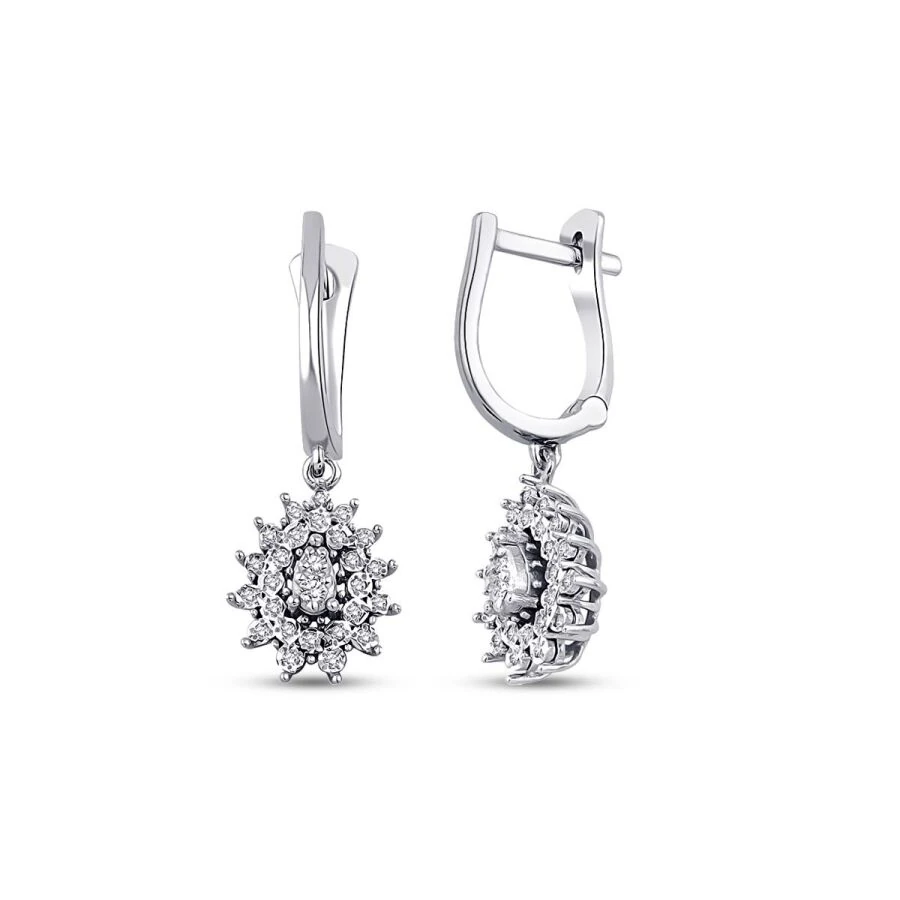 0.18 Carat Diamond Earrings