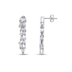 0,30 Karat Diamant Ovale Solitär Verlobungsring