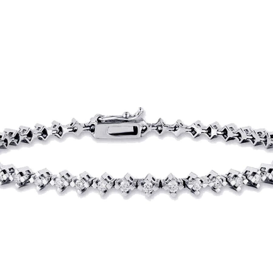 1.07 Carat Diamond Tennis Bracelet