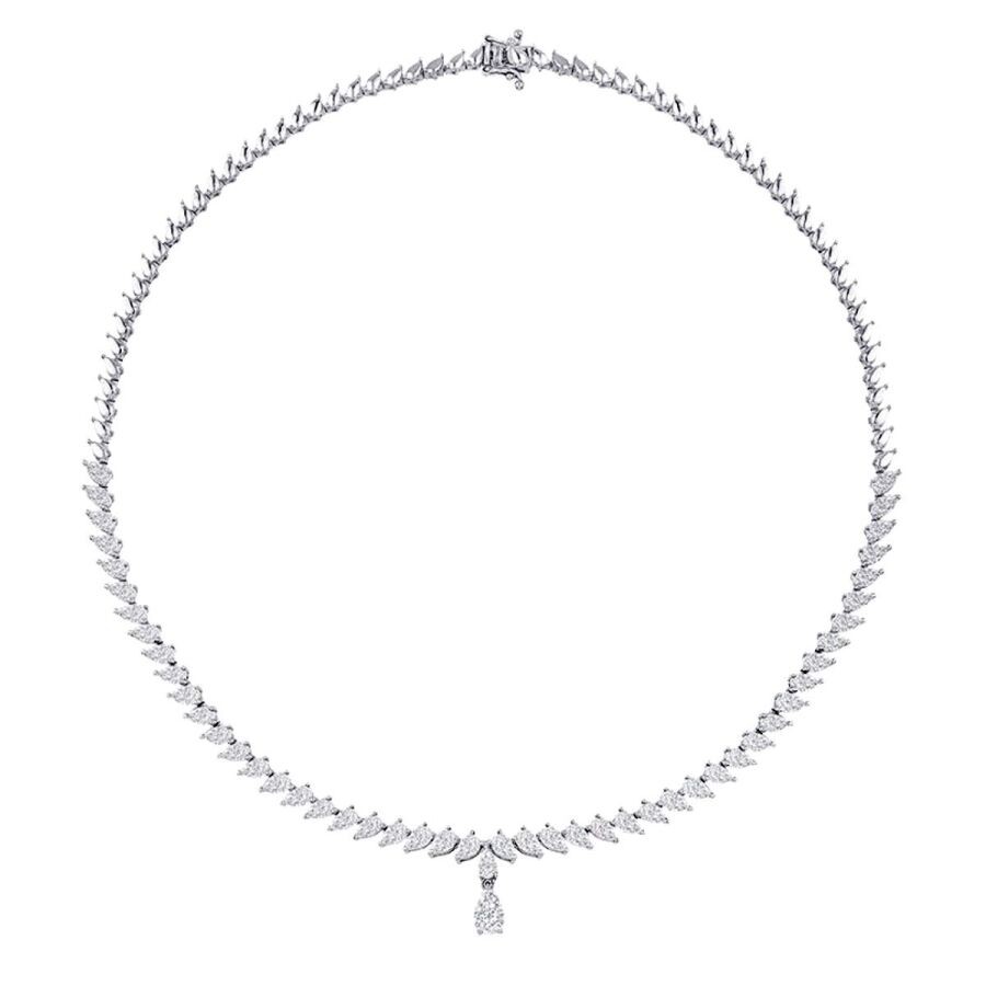 10.64 Carat Diamond Necklace