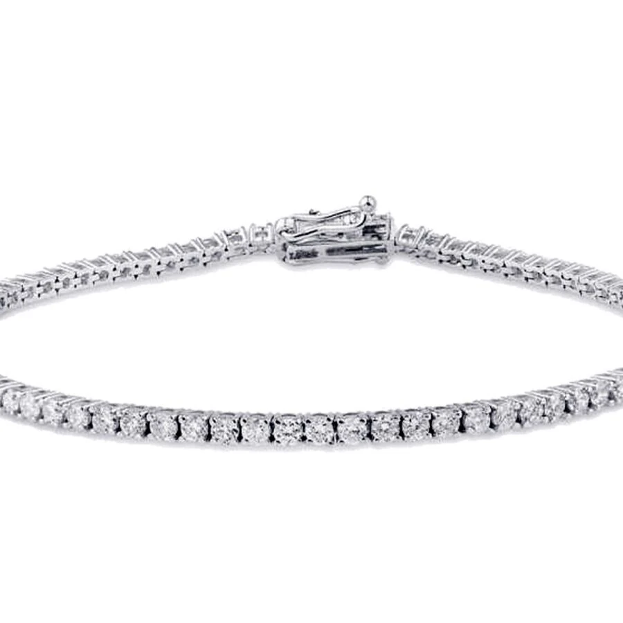 2.87 Carat Diamond Tennis Bracelet