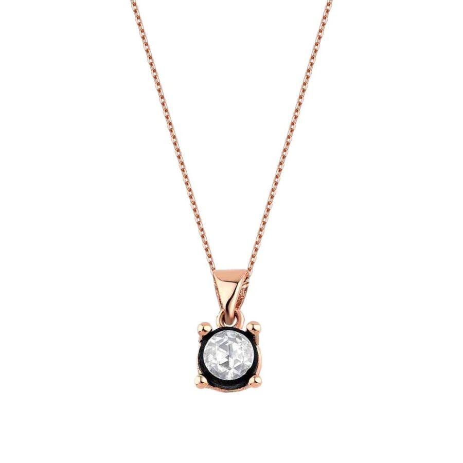 0.15 Carat Diamond Solitaire Necklace