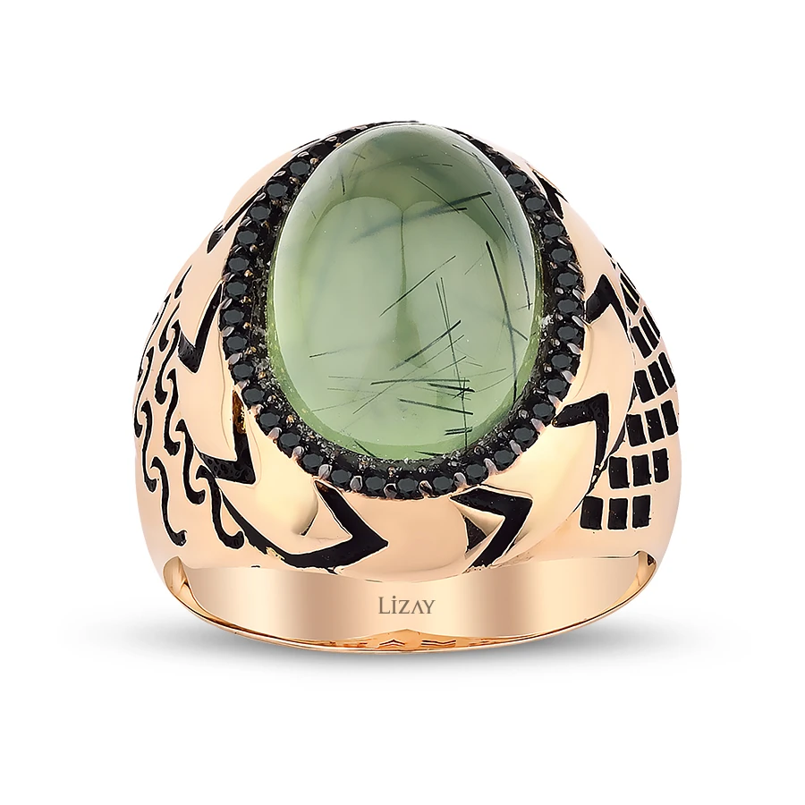 Gold Stone Men’s Ring