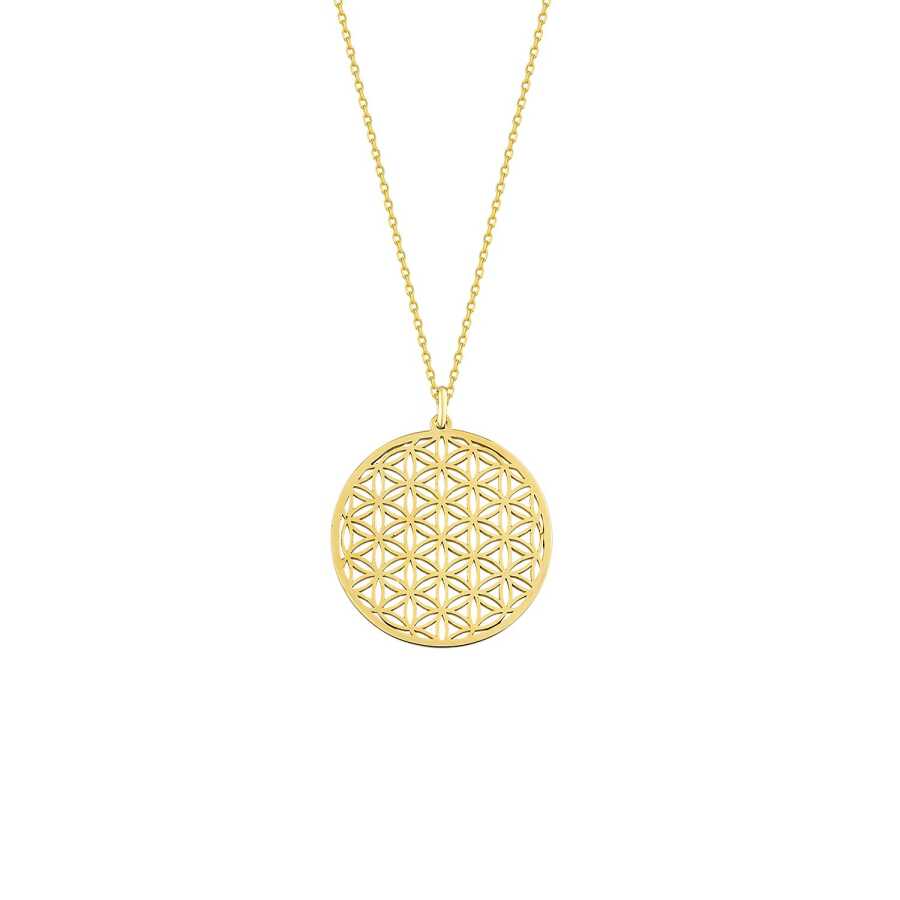Gold Flower of Life Necklace