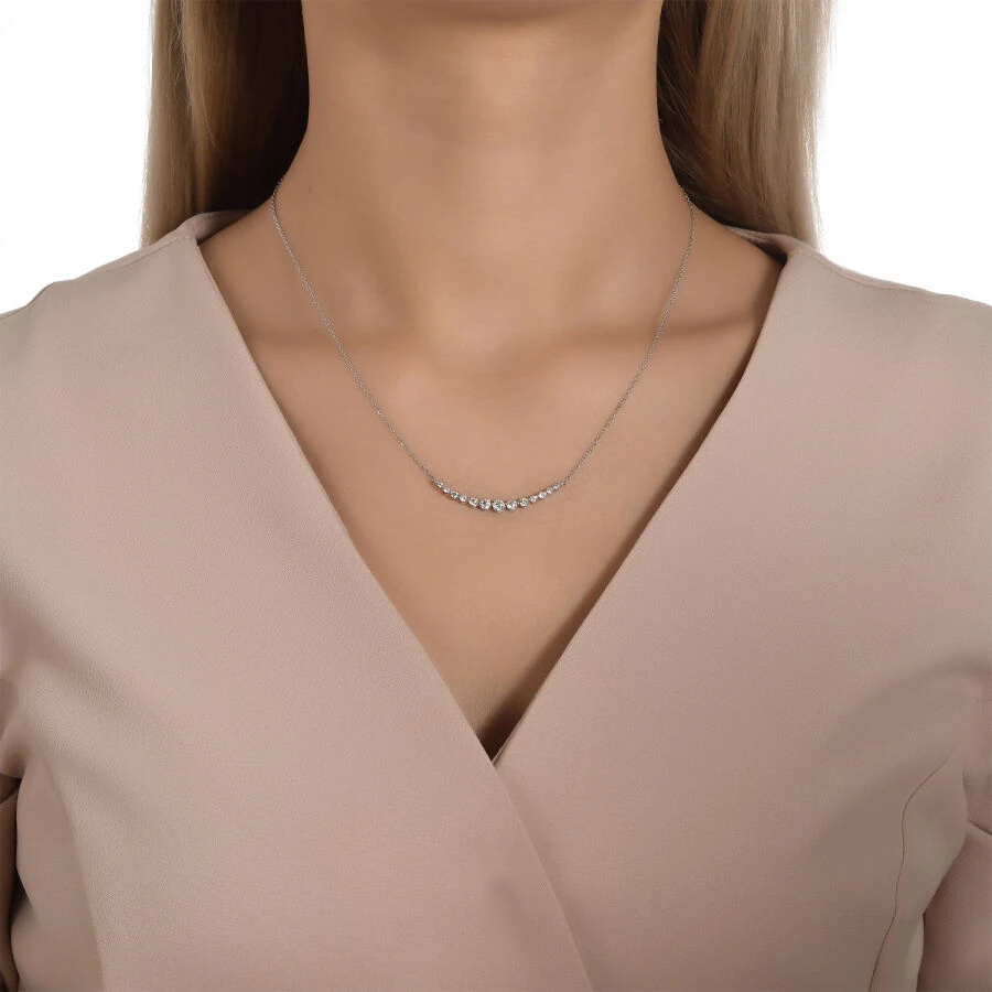 0.52 Carat Diamond Trend Necklace