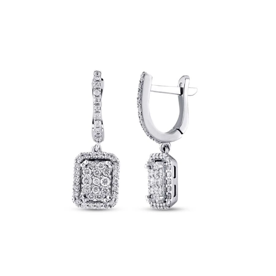 0.57 Carat Diamond Trend Earrings