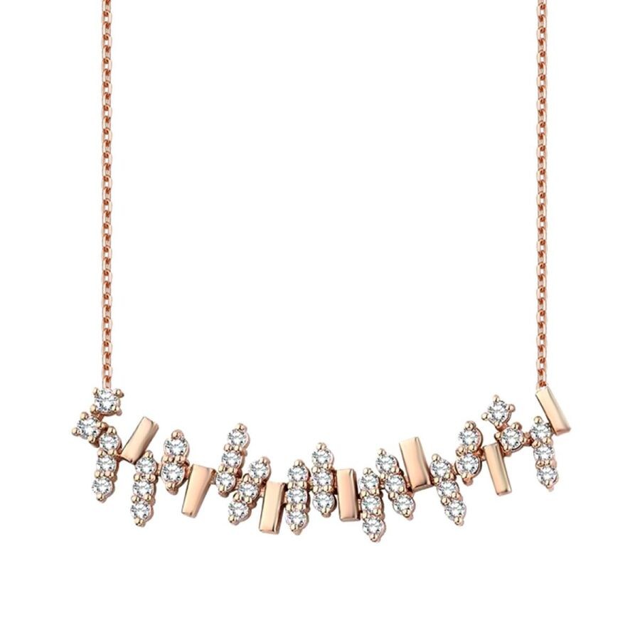 0.82 Carat Diamond Trend Necklace