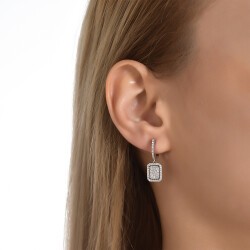 0.57 Carat Diamond Trend Earrings