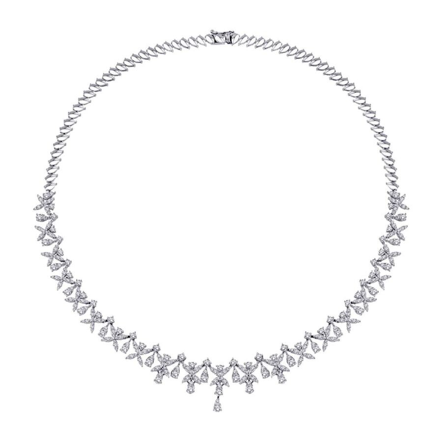 6.62 Carat Diamond Necklace