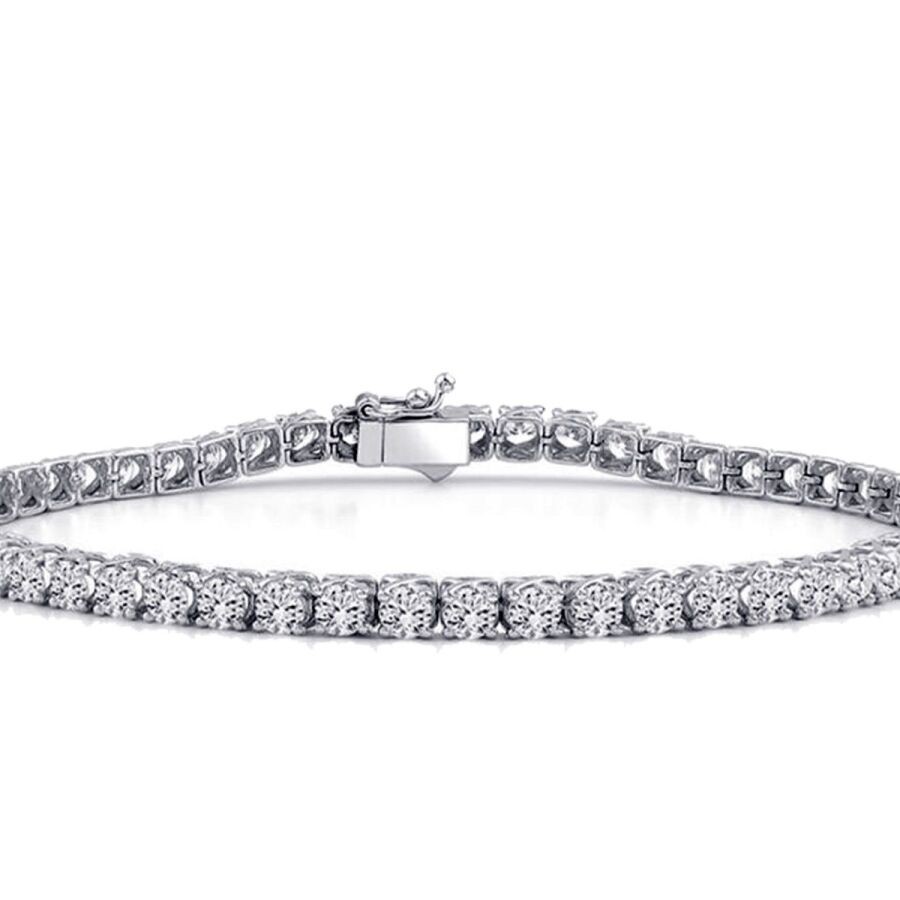 4.27 Carat Diamond Tennis Bracelet