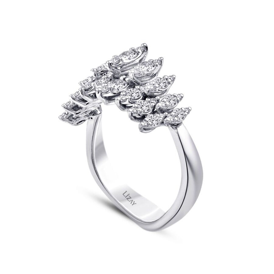 0.93 Carat Diamond Aurora Ring