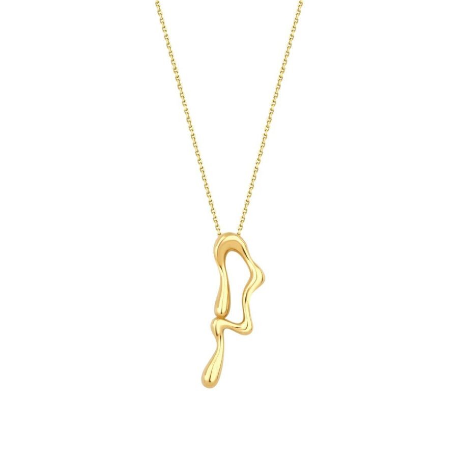 Goldene Trend Halskette