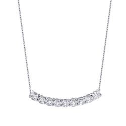 0.10 Carat Diamond-Effect Necklace