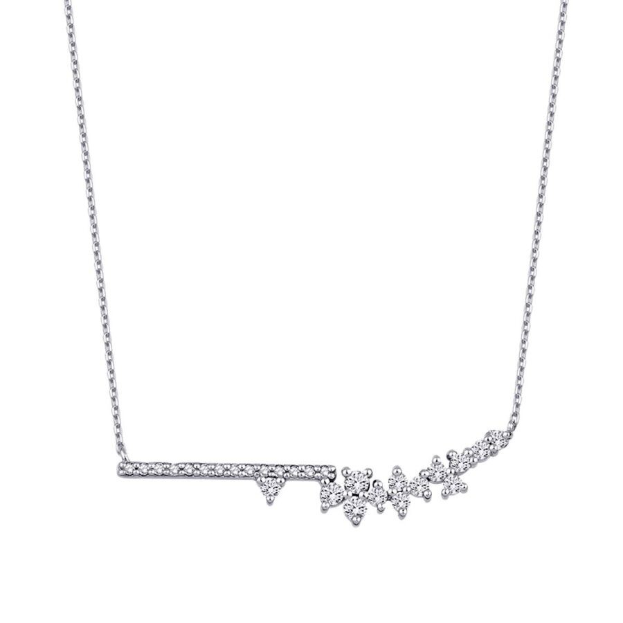 0.24 Carat Diamond Minimal Necklace