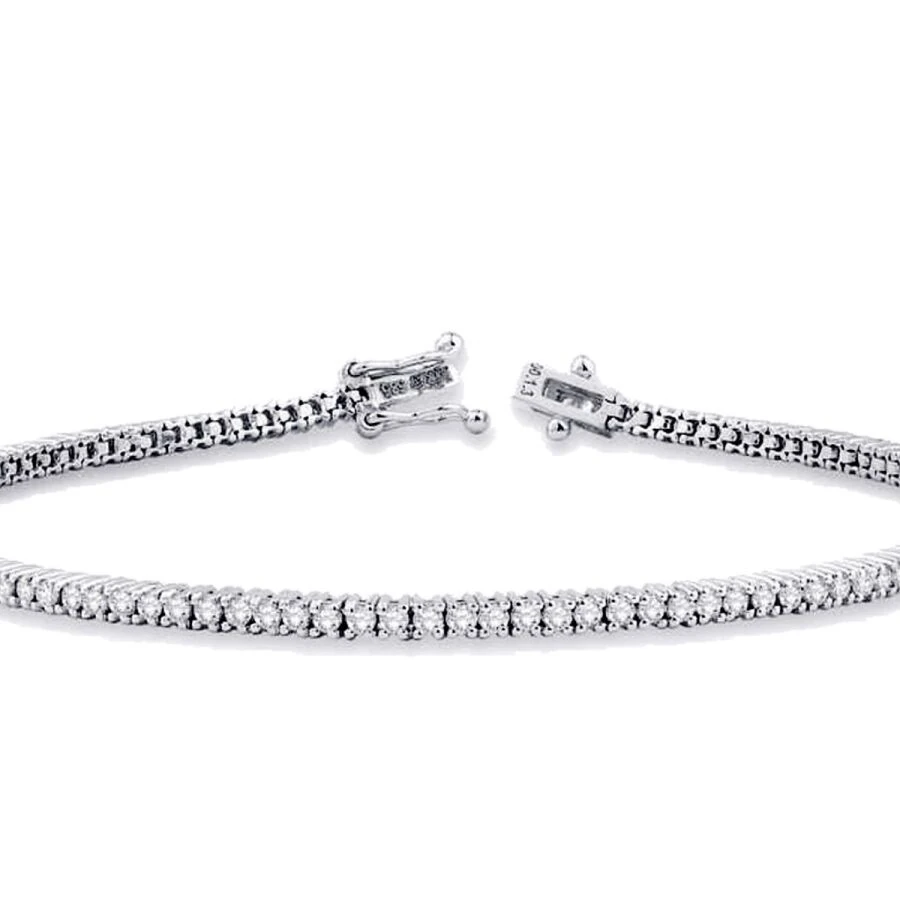 3.05 Carat Diamond Tennis Bracelet