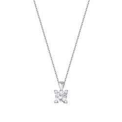0.20 Carat Diamond Solitaire Necklace