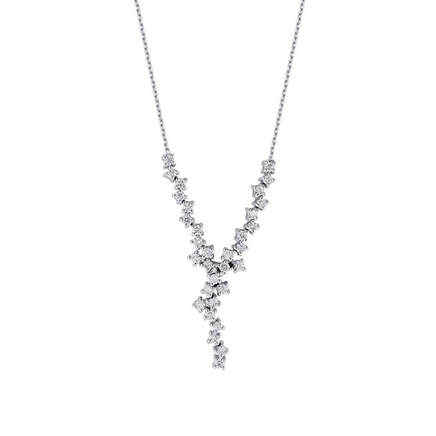 0.82 Carat Diamond Trend Necklace