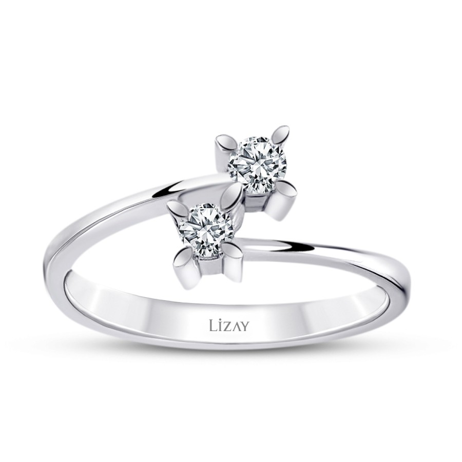 0,16 Karat Diamant Stern Ohrringe