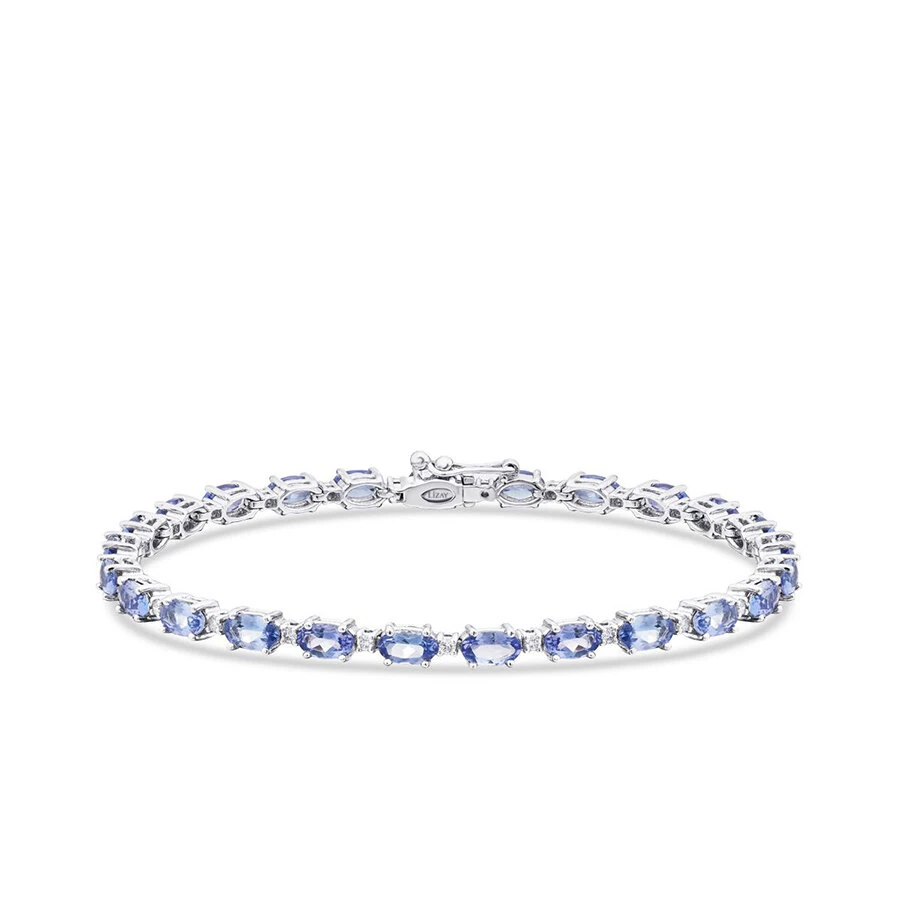 6.73 ct. Diamant Tansanit Armband