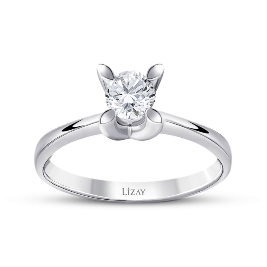 0.20 Carat Diamond Round Solitaire Engagement Ring